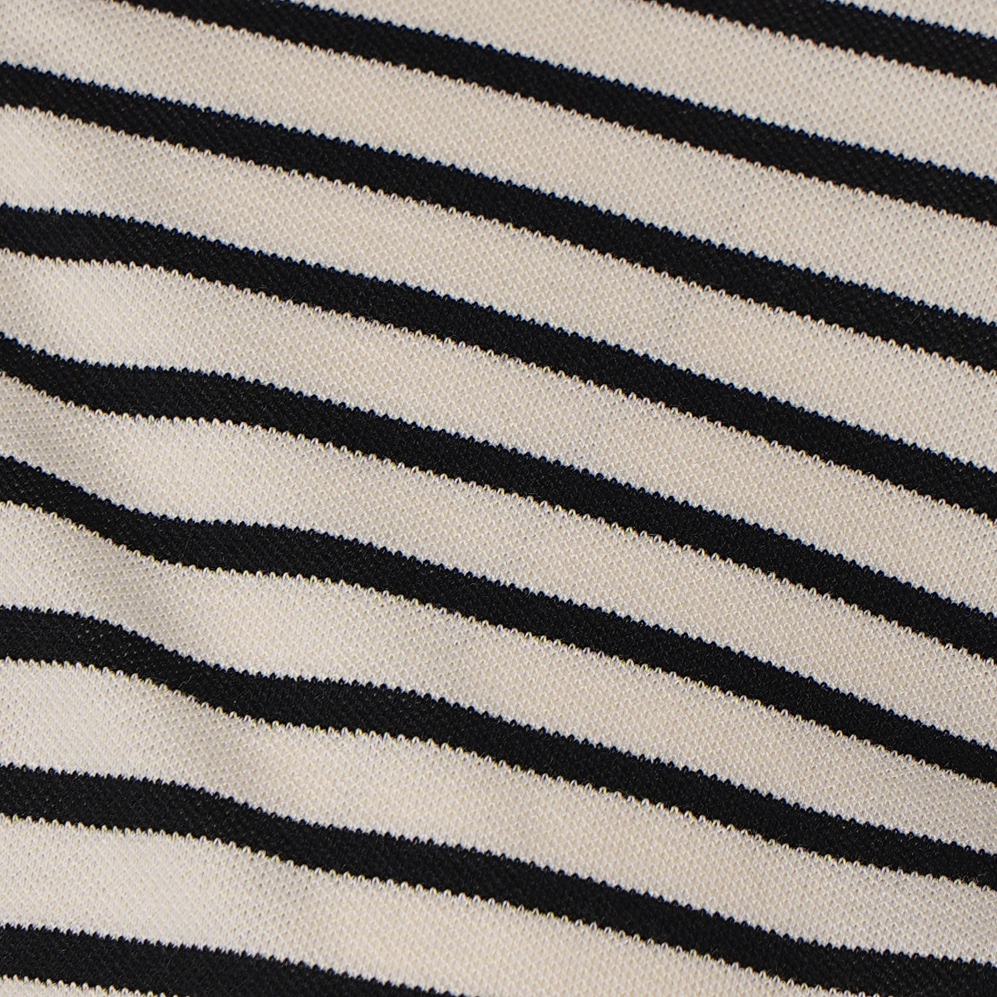 Slim Fit Striped Crop T-Shirt