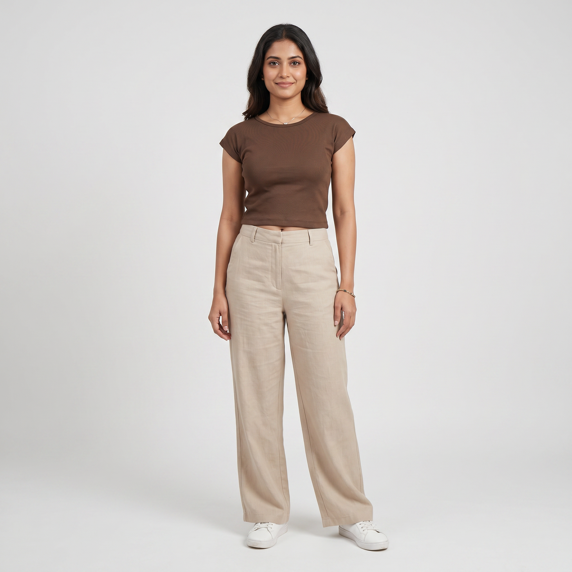 Slim Fit Cropped T-Shirt