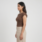 Slim Fit Cropped T-Shirt