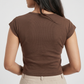 Slim Fit Cropped T-Shirt