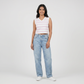 Striped Cropped Tank Top