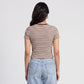 Striped Cropped T-Shirt
