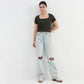 Slim Fit Crop T-Shirt
