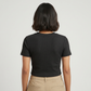 Slim Fit Crop T-Shirt