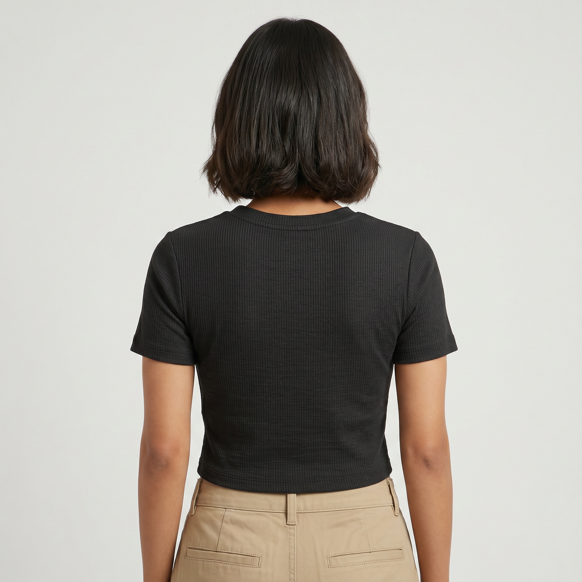 Slim Fit Crop T-Shirt