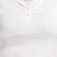 Solid V-Neck Cropped T-Shirt