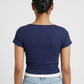 Slim Fit Cropped T-Shirt