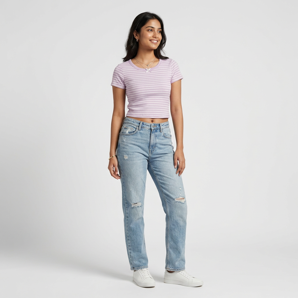 Striped Essential Tee