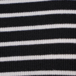 Striped Slim Fit Cropped T-Shirt