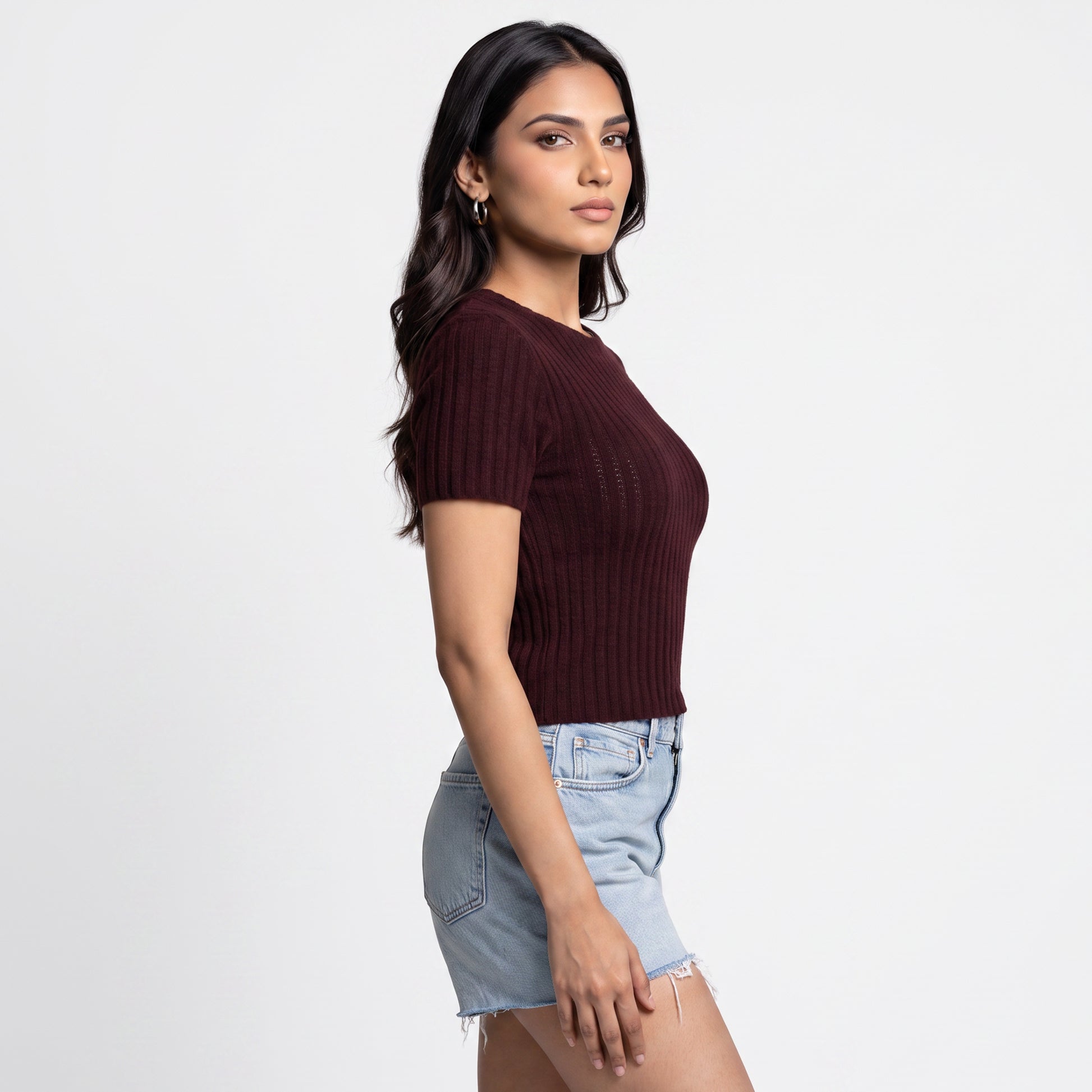 Structured Slim Fit T-Shirt