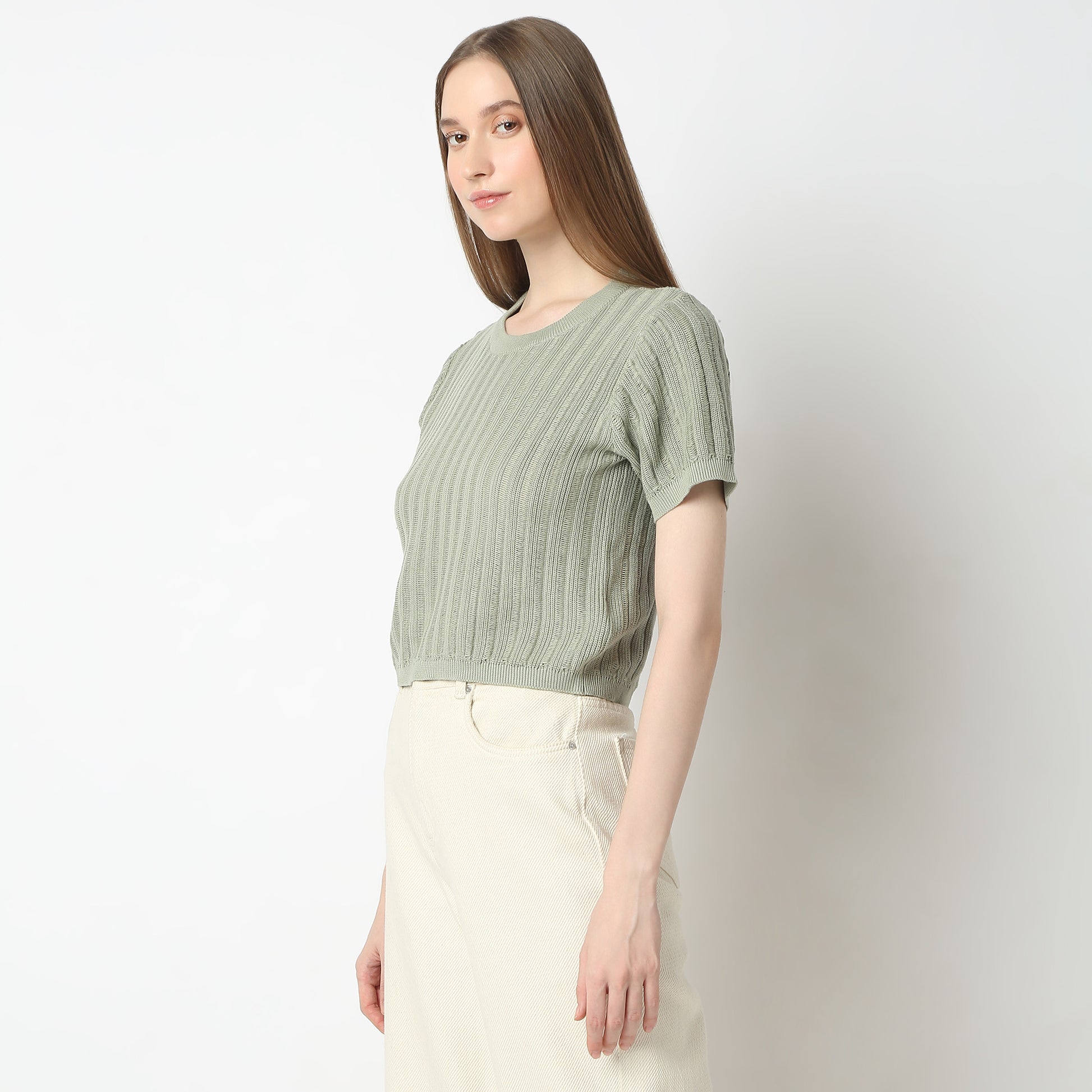 Regular Fit Structured T-Shirt