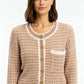Jacquard Flat Knit Sweater