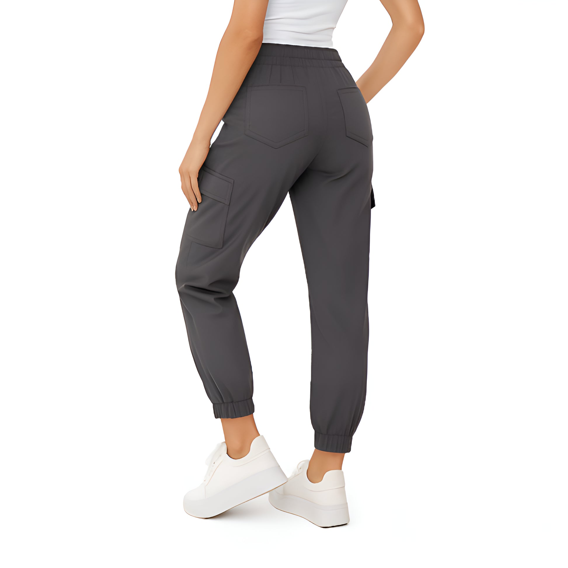 Buy Solid Pants With Flap Pockets - Style Union