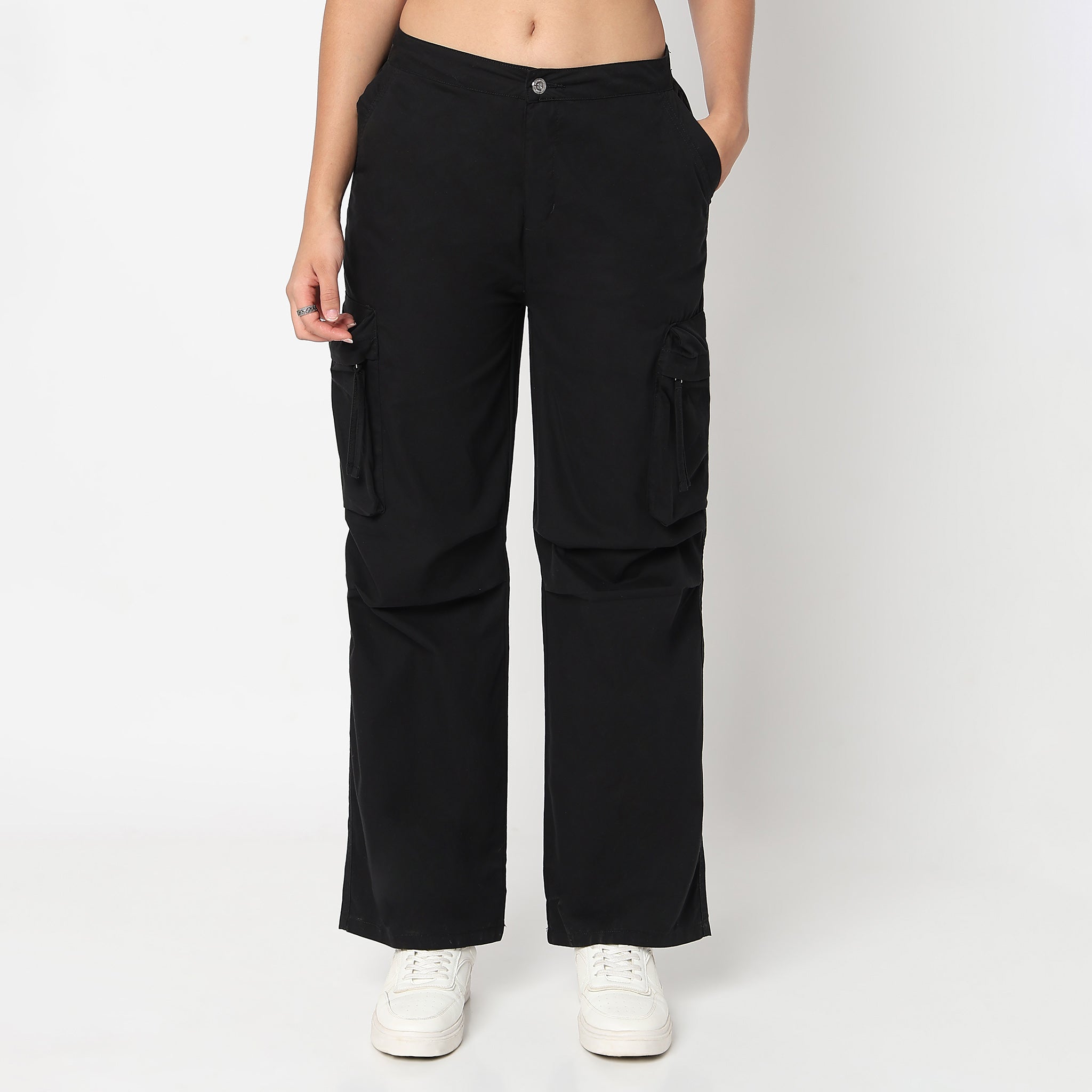 Betty Fashion Pants with Patch Pockets