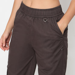 Betty Fashion Pants with Patch Pockets and Silver Rivet Detail