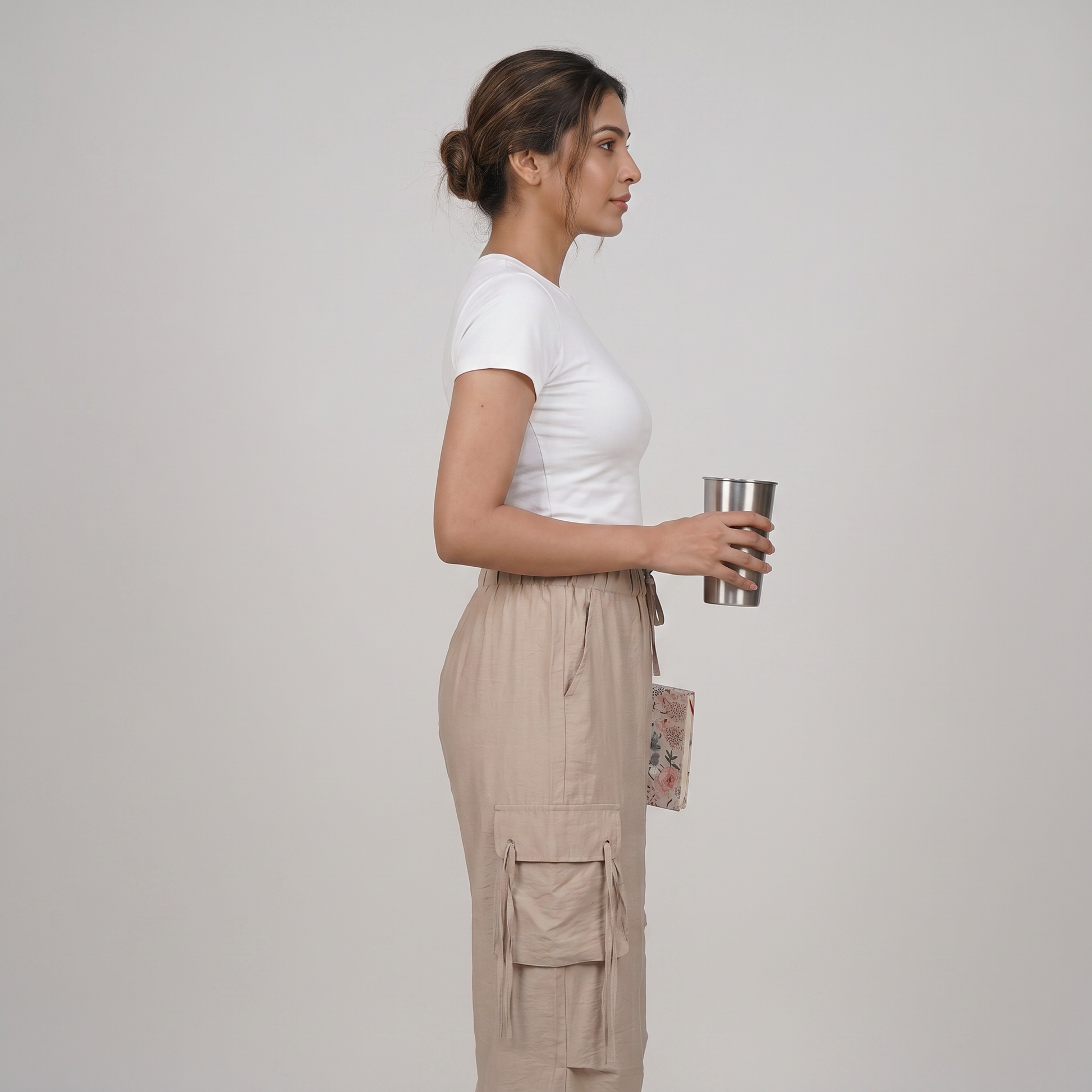 Relaxed Fit High Rise Joggers