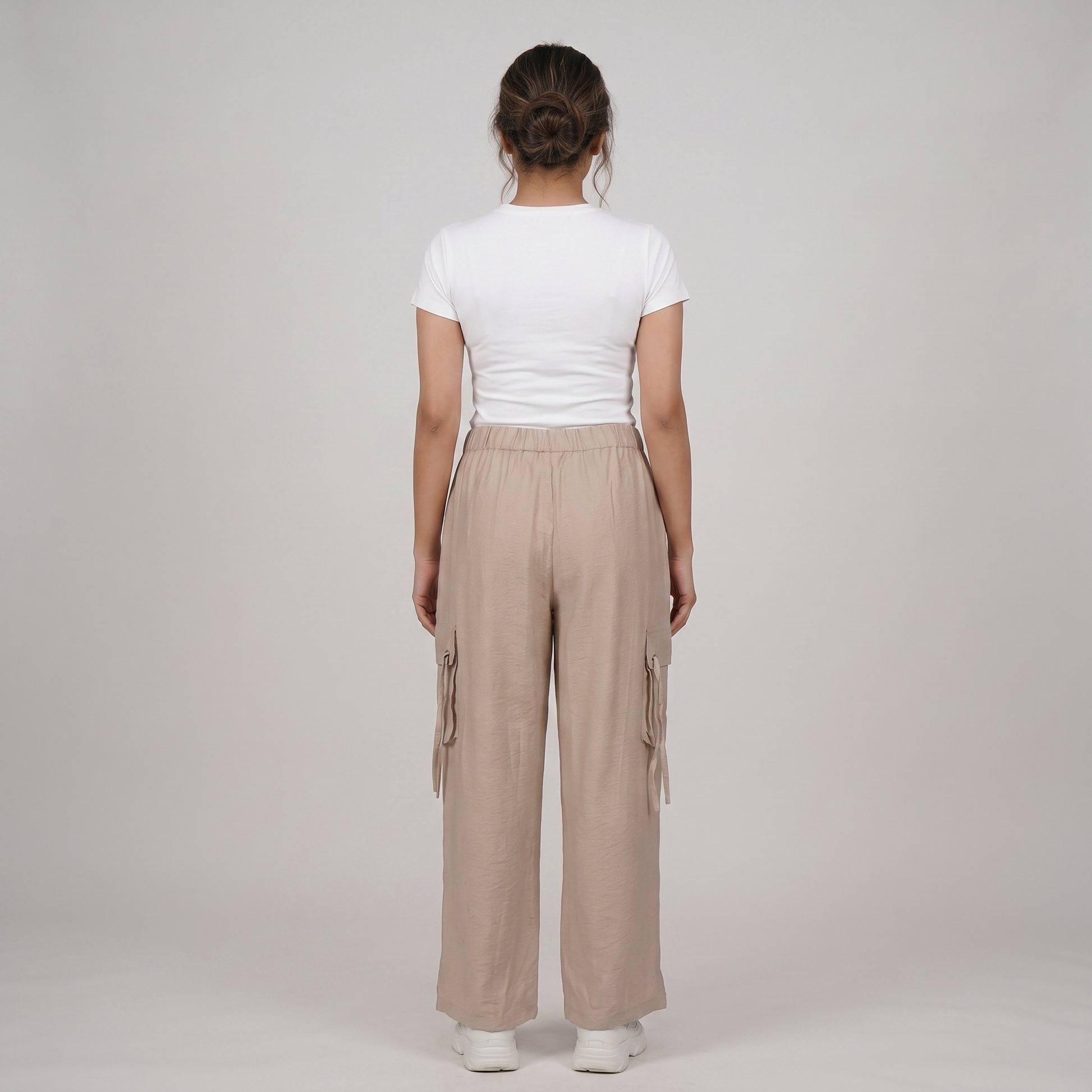 Relaxed Fit High Rise Joggers