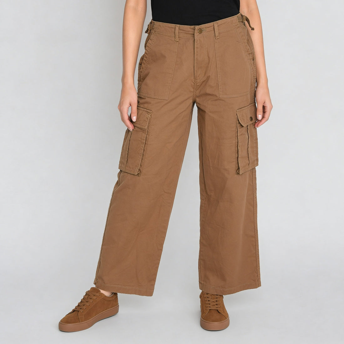Ankle Length High Rise Cargo