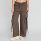 Cotton Ankle Length High Rise Pants
