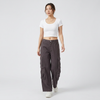 Cotton Solid High Rise Pants