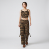 Cotton Printed High Rise Cargos