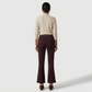 Solid Boot Cut Pants