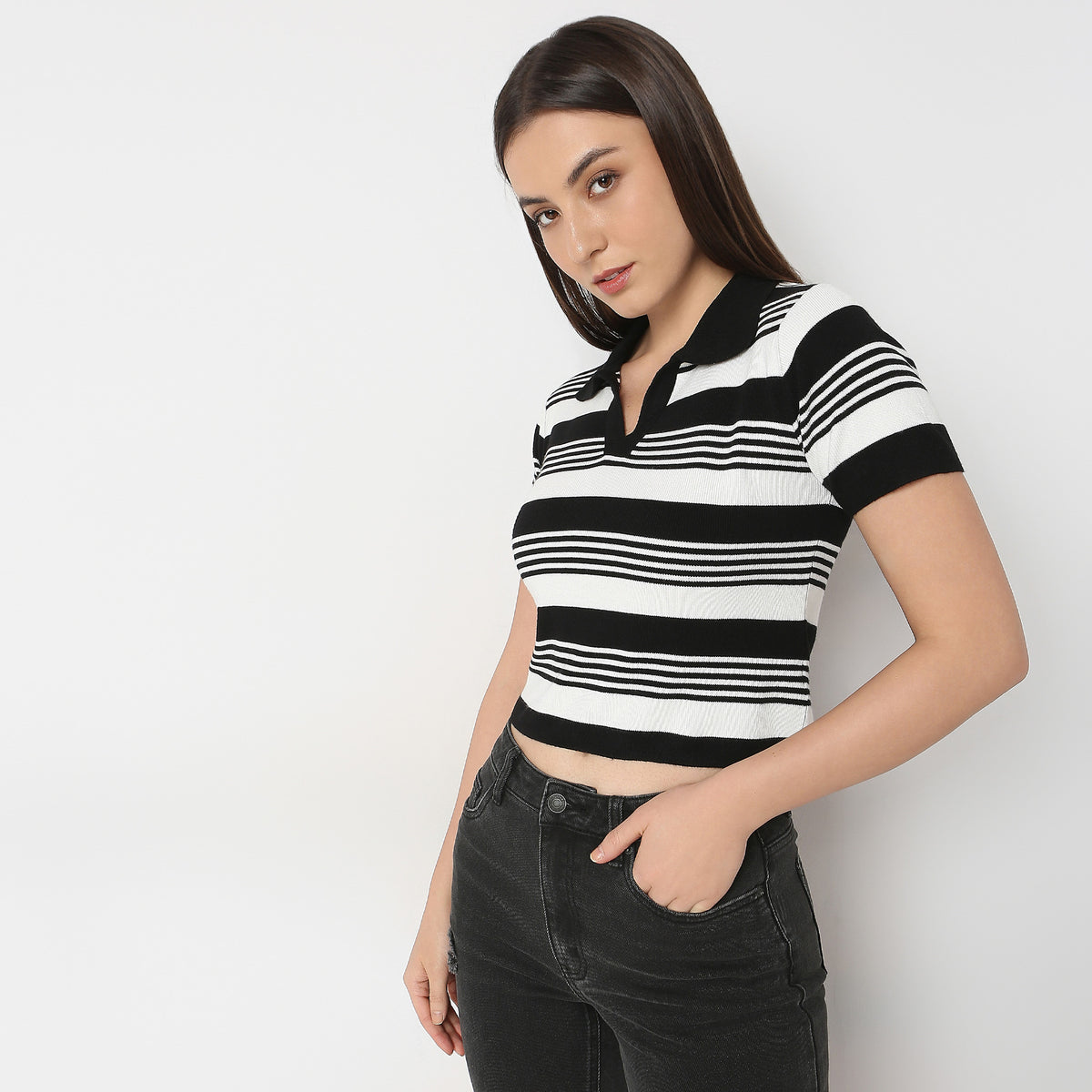 Slim Fit Striped T-Shirt