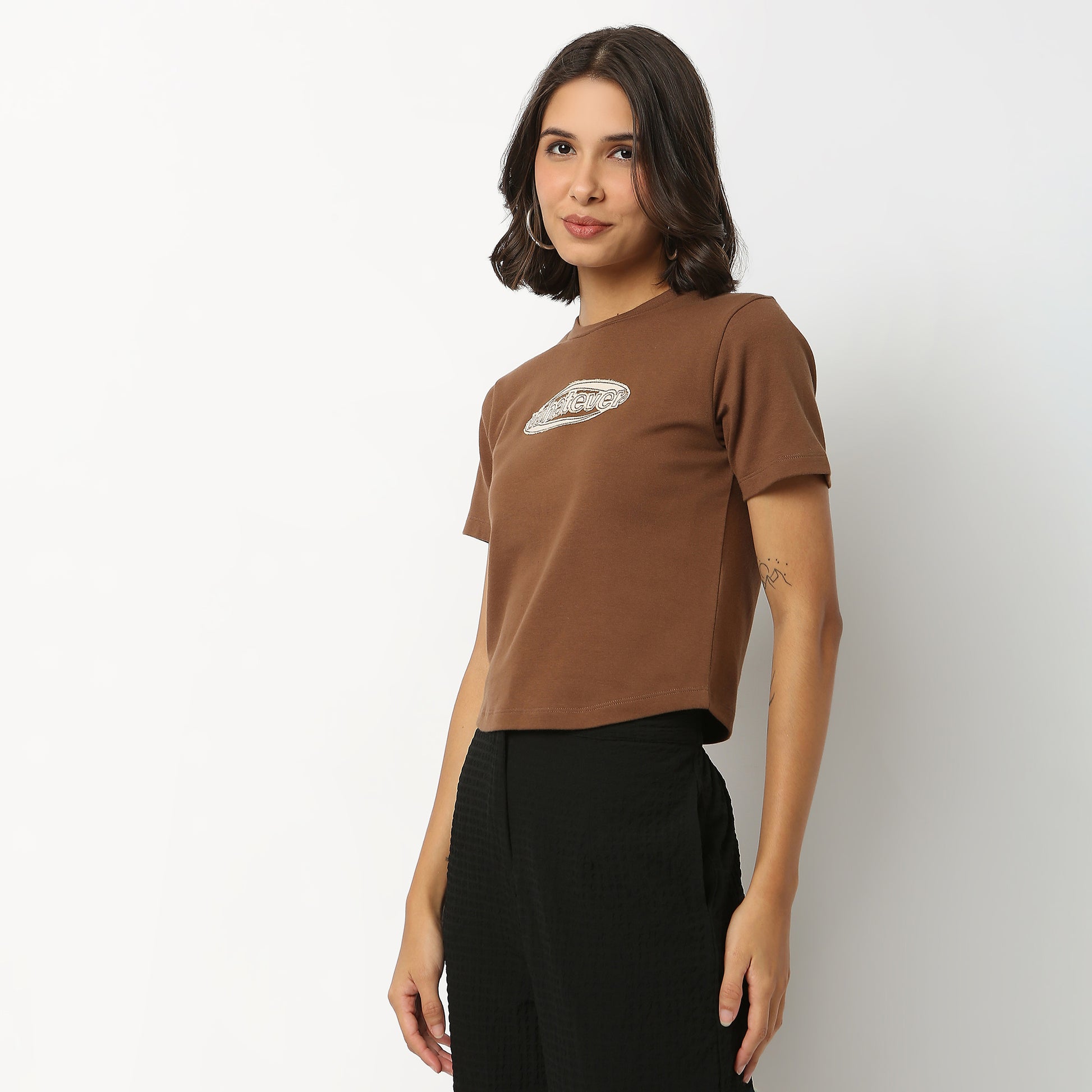 Graphic Cotton Elastane T-Shirt