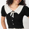 Betty Peterpan Collar Fashion T-Shirt