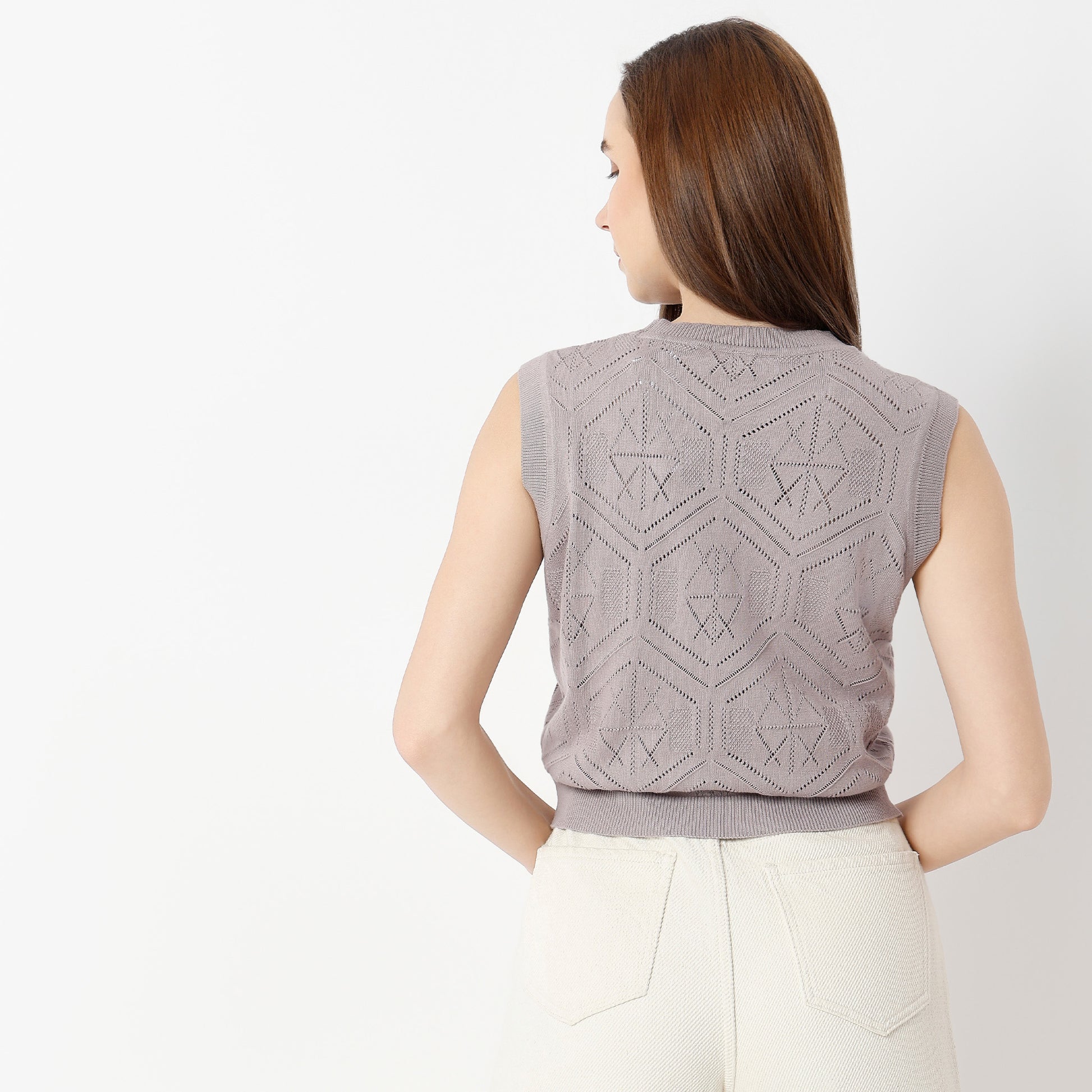 Regular Fit Solid Round Neck T-Shirt