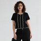 Solid Flatknit Crop Top