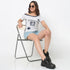 Crew Neck Graphic T-Shirt