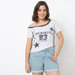 Crew Neck Graphic T-Shirt