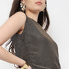 Embellished Boat Neck Top