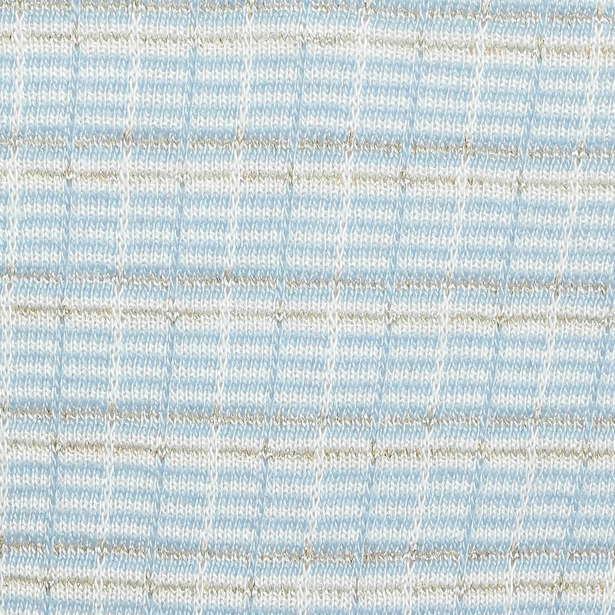 Cotton Checked Slim T-Shirt