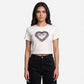 Printed Cropped T-Shirt