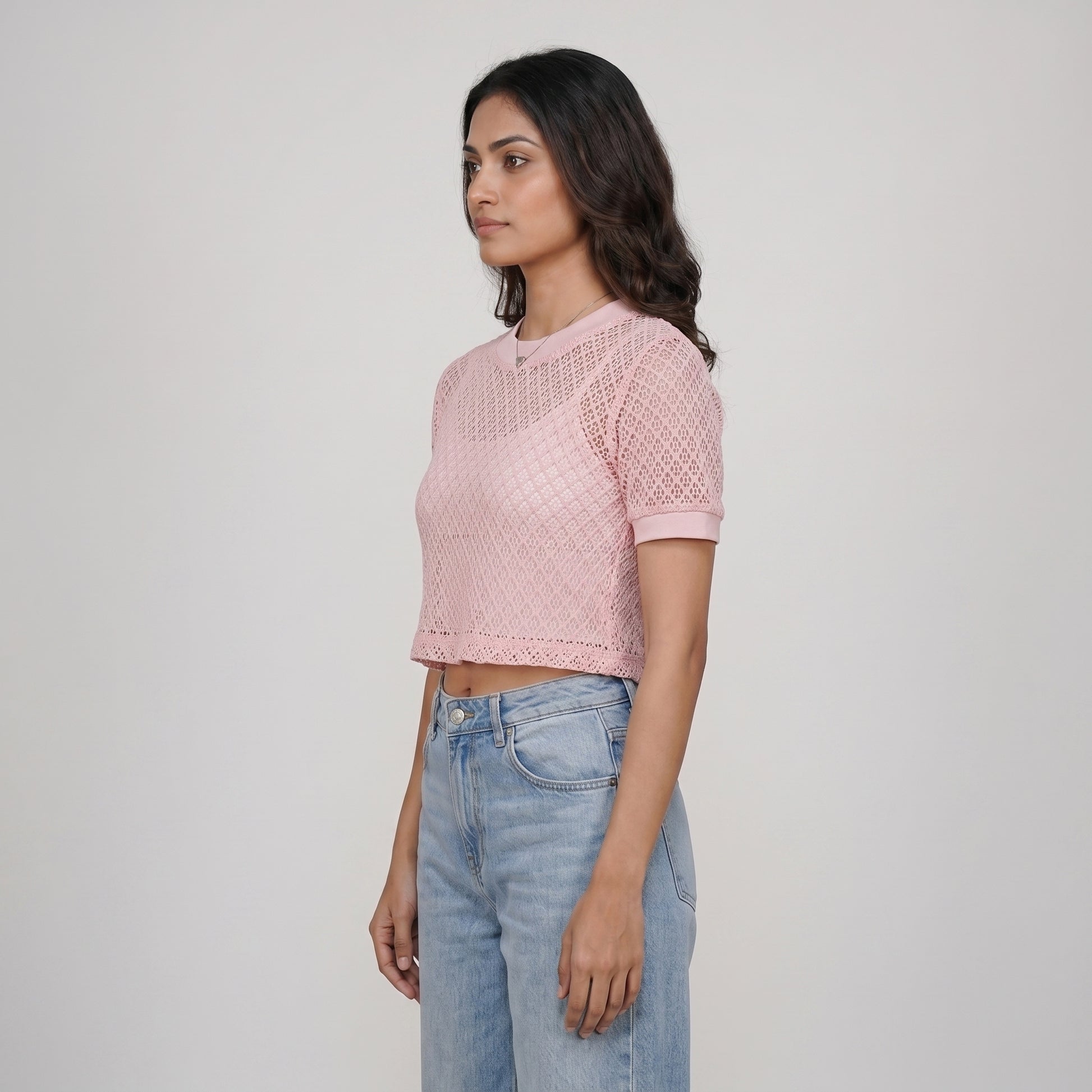 Slim Fit Crop T-Shirt