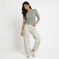 Cotton Cropped T-Shirt