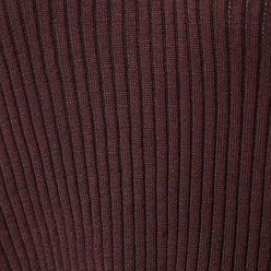 Knitted Solid Crop T-Shirt