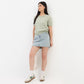 Cotton Knitted Striped T-Shirt