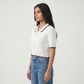 Chevron Cropped T-Shirt