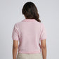 Cotton Striped Cropped T-Shirt