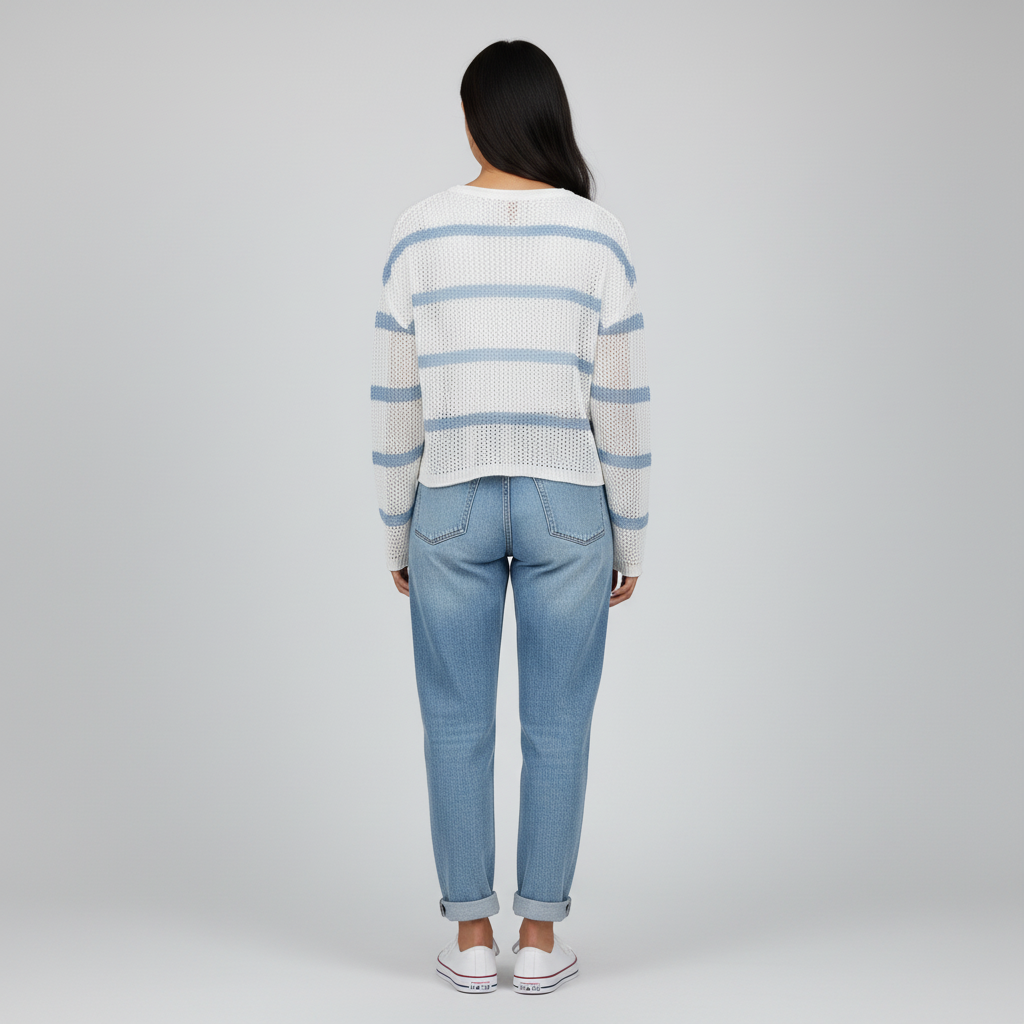 Striped Boxy Fit T-Shirt