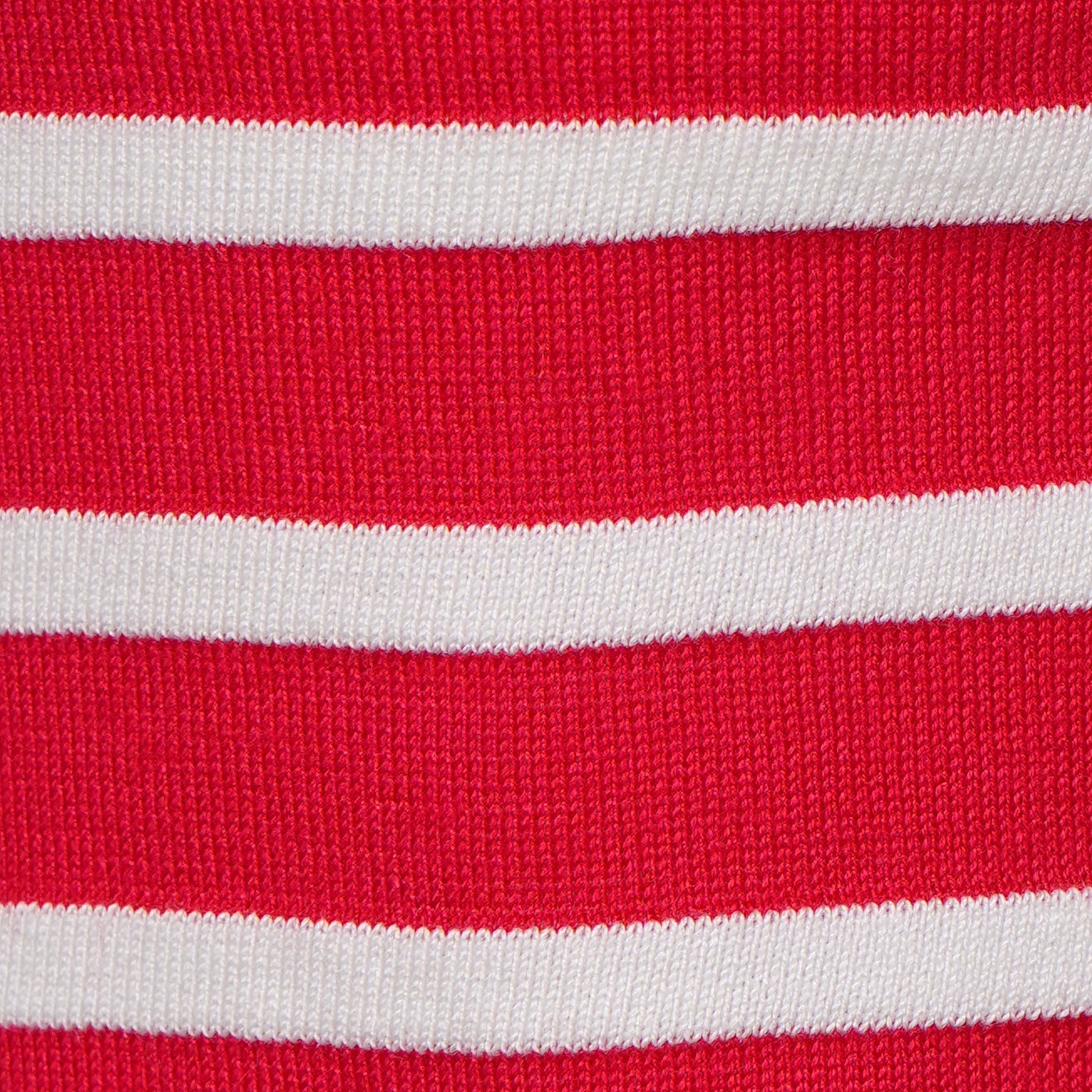 Striped Boat Neck Cropped T-Shirt