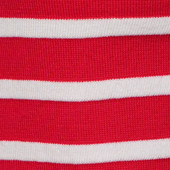 Striped Boat Neck Cropped T-Shirt