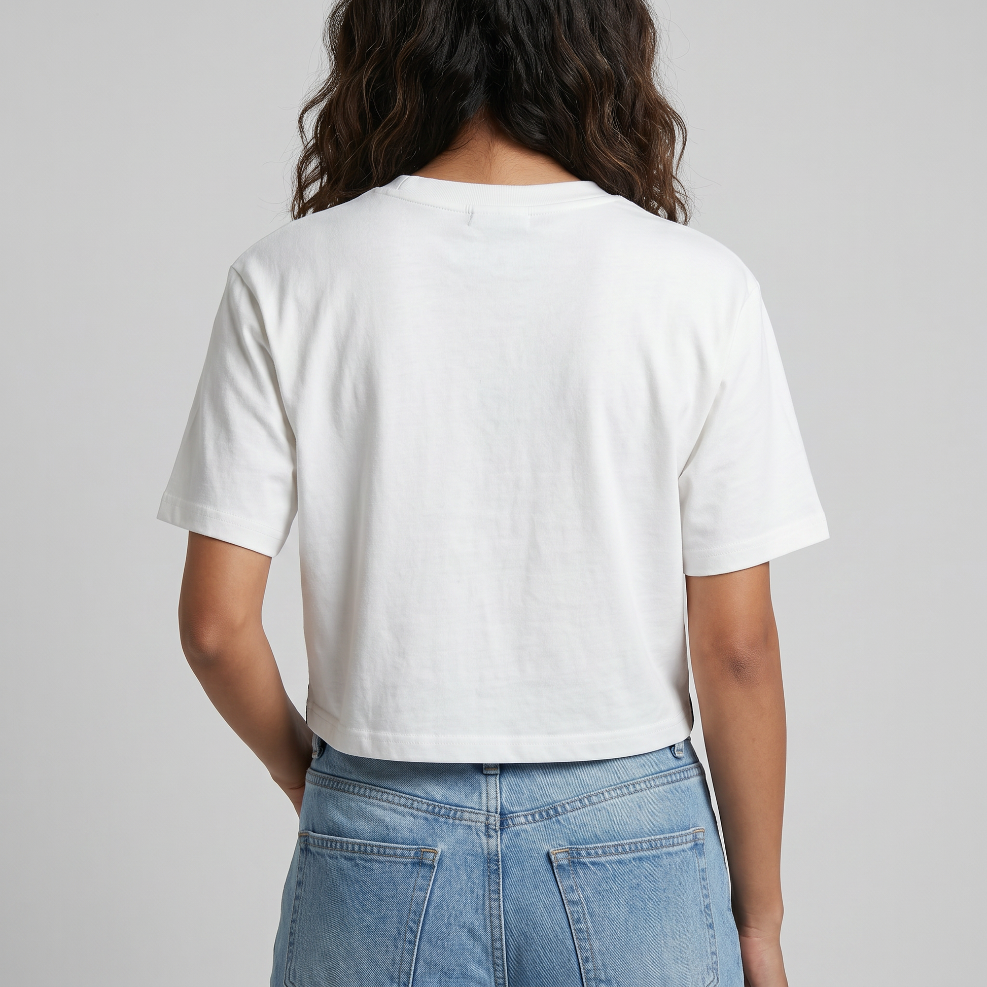 Cotton Printed Boxy T-Shirt