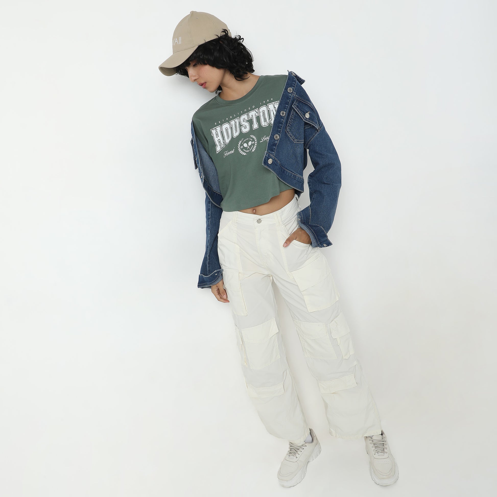 Boxy Fit Printed T-Shirt