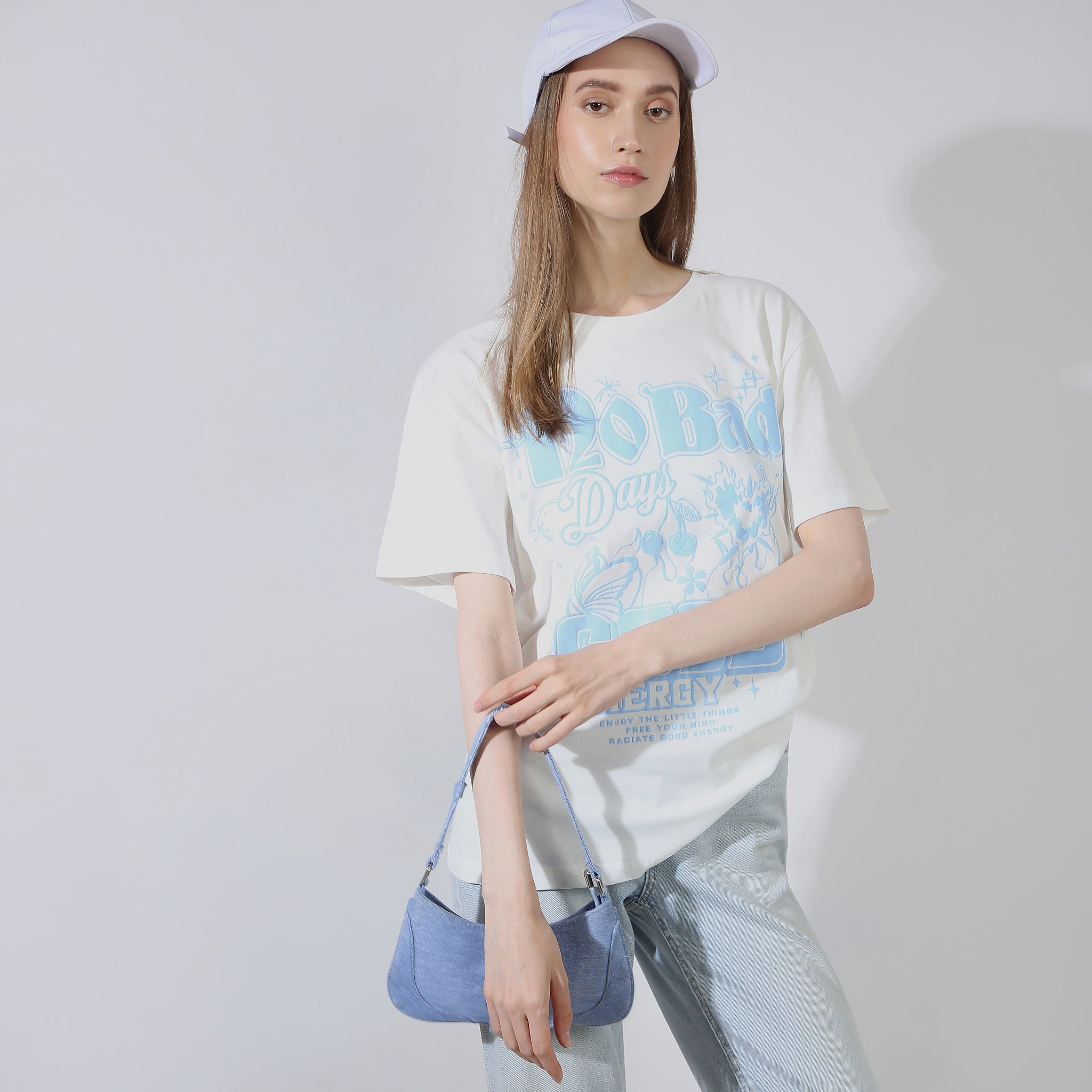 Cotton Oversized Graphic T-Shirt