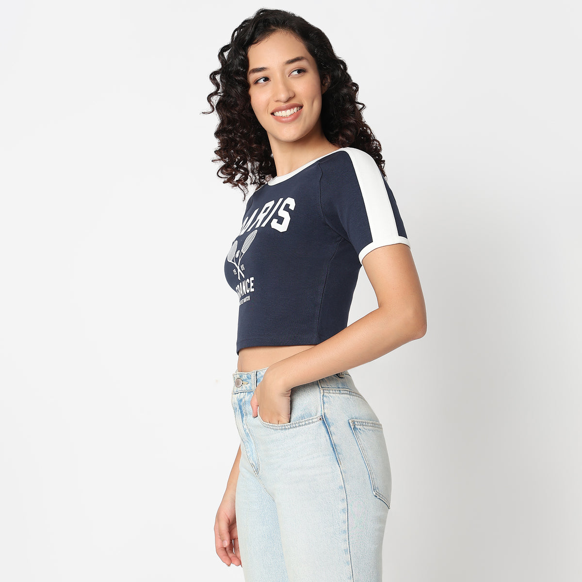 Betty T-Shirt with Front Graphic Print