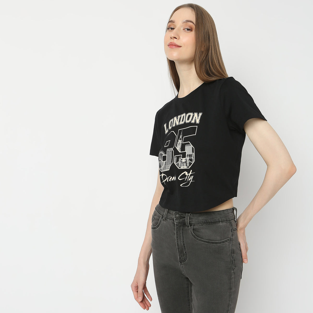 Slim Fit Printed T-Shirt